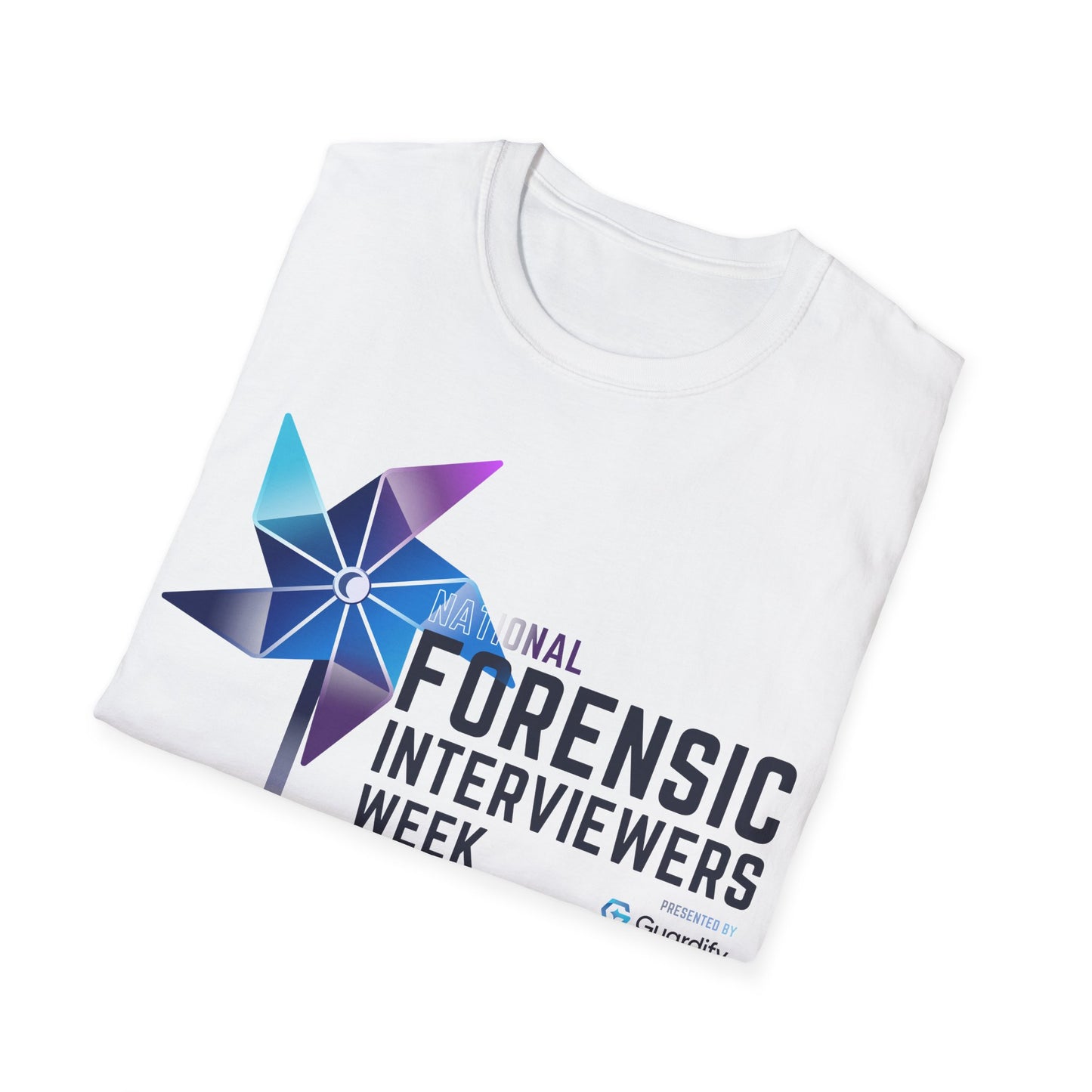 National Forensic Interviewers Week Tee, various colors.